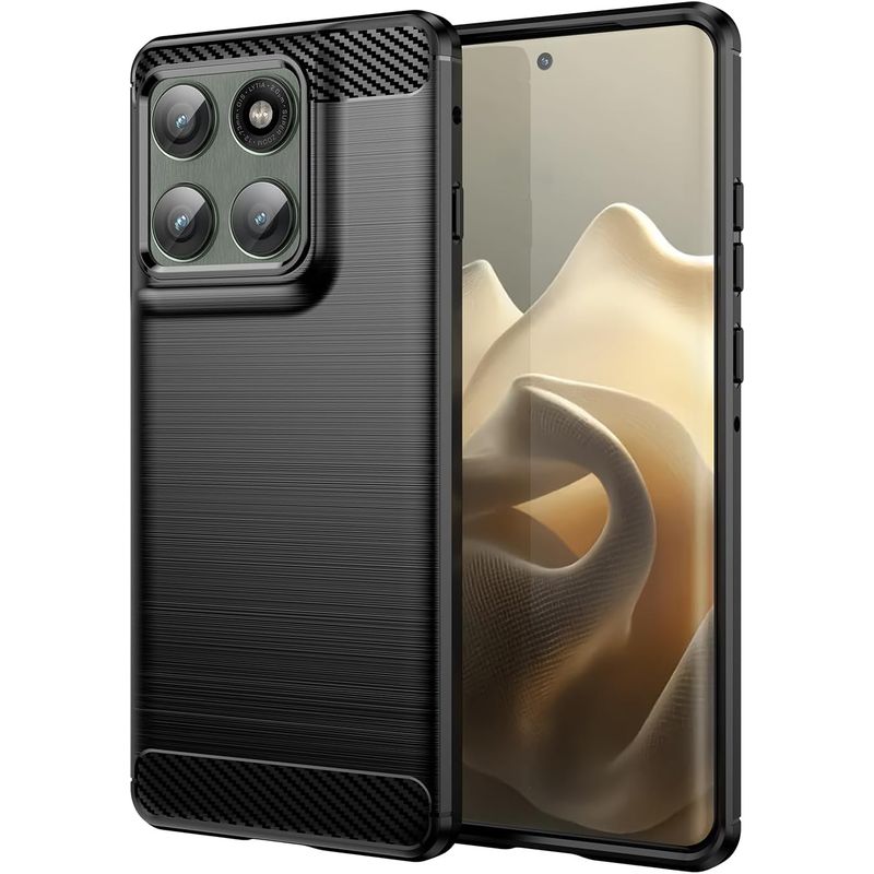 GENERICO - Funda Tipo Carbono Fiber Para Motorola Edge 60 Pro