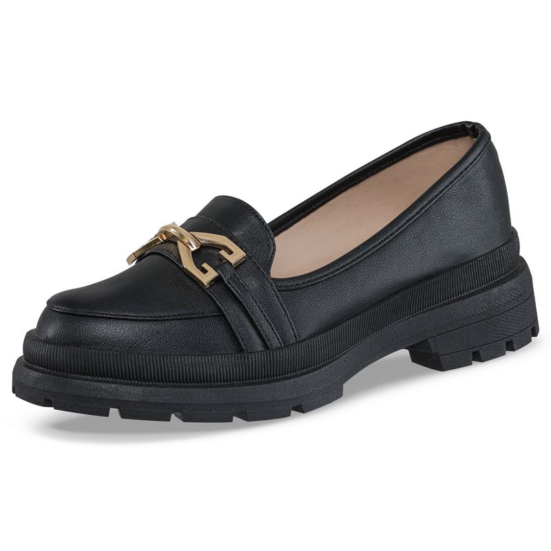 CROYDON - Mocasines Guillermina Negro Croydon para Mujer