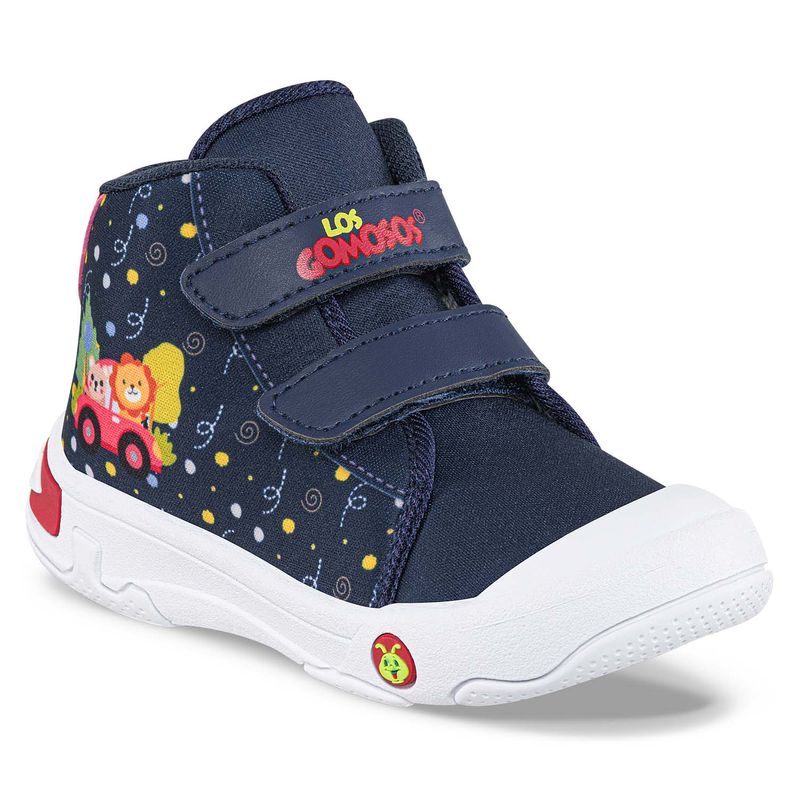 LOS GOMOSOS - Botas Cossie Azul O-Rojo para Bebés Los Gomosos
