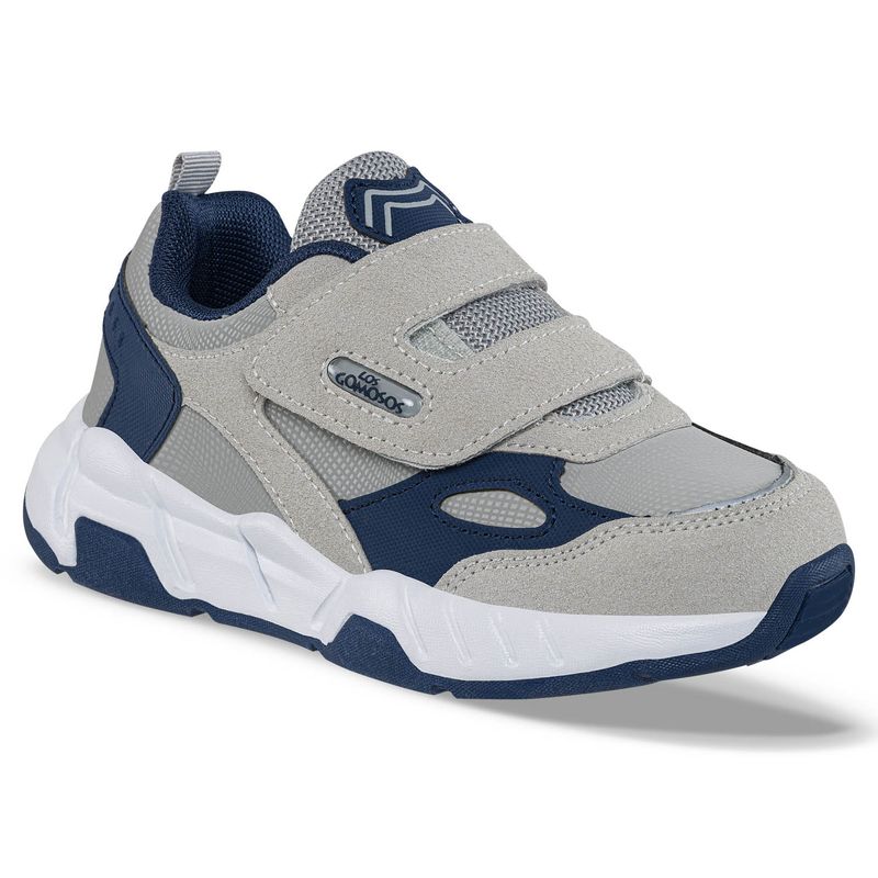 LOS GOMOSOS - Tenis Urbanos Etom Gris para Niño Los Gomosos