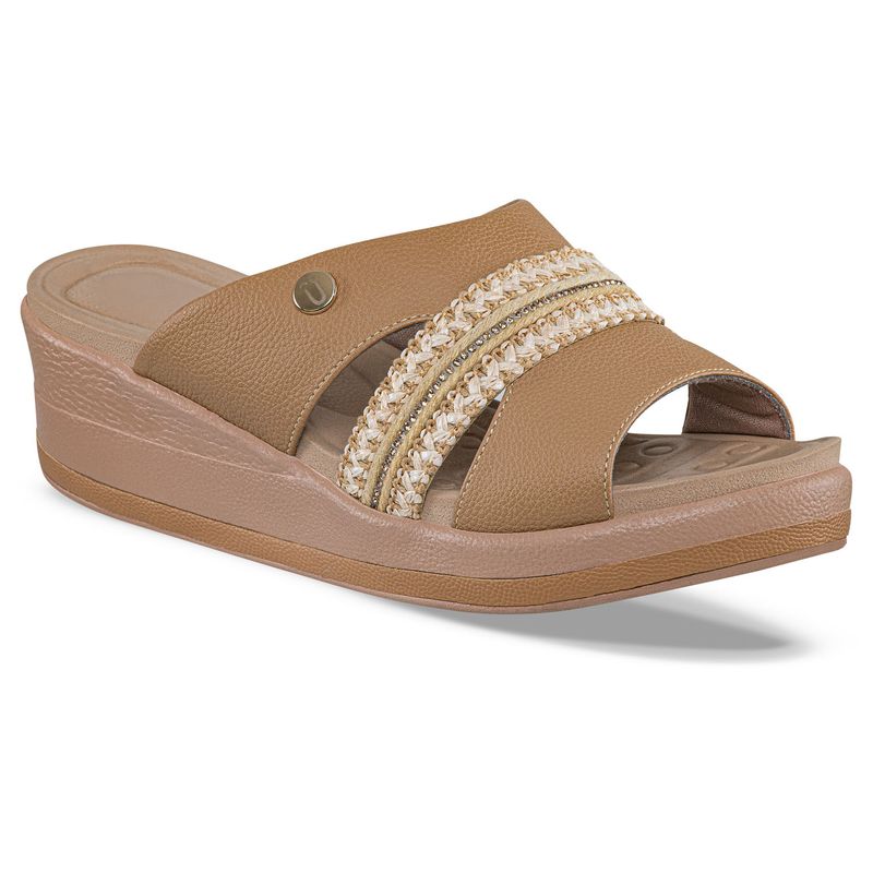 CROYDON - Sandalias Tacón Alfonsina Café para Mujer Croydon