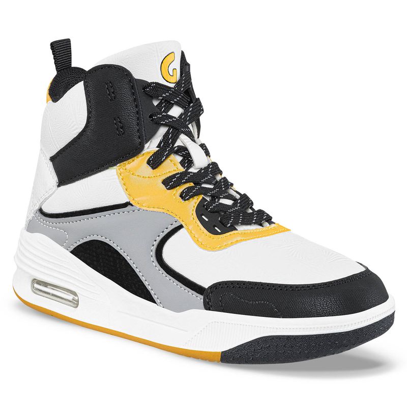 LOS GOMOSOS - Tenis Urbanos Tobin Blanco-Negro para Niño Los Gomosos