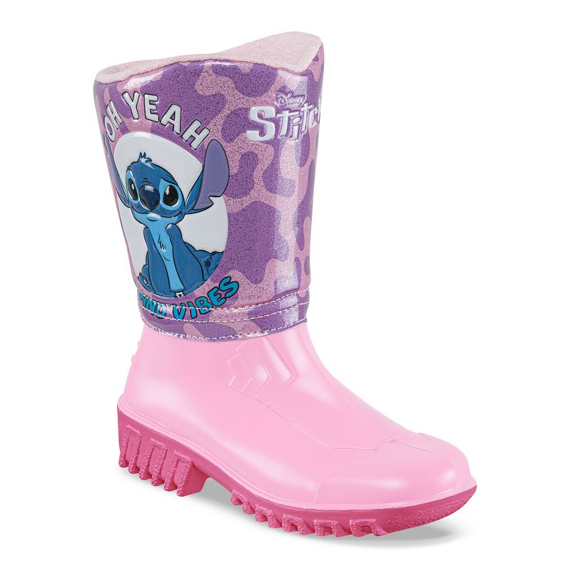 DISNEY - Botas Lluvia Yanel Stitch Rosa-Fucsia para Niña Disney