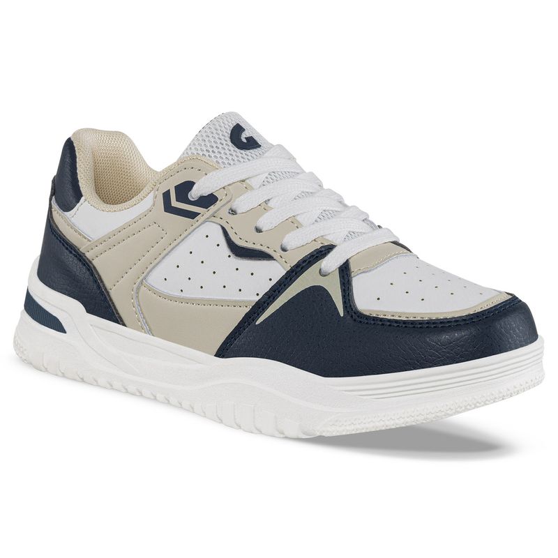 LOS GOMOSOS - Tenis Urbanos Drooble Blanco-Beige para Niño Los Gomosos