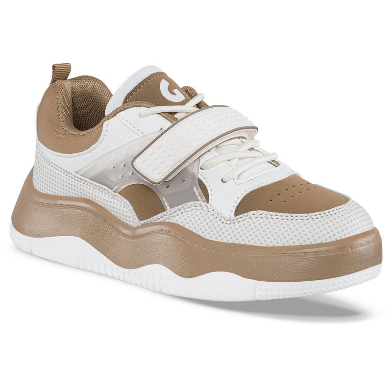 LOS GOMOSOS - Tenis Urbanos Vaxo Café-Beige para Niño Los Gomosos