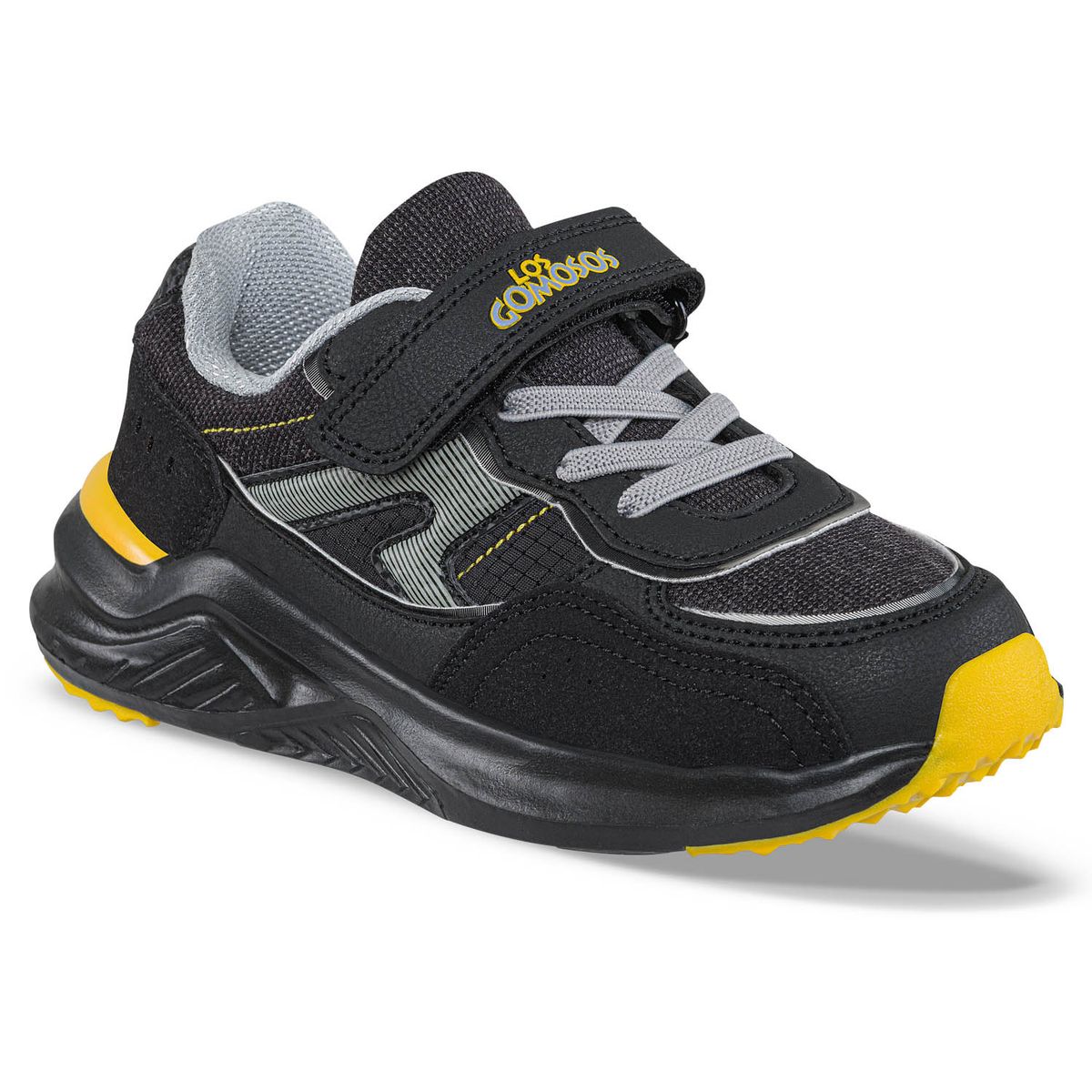 LOS GOMOSOS - Tenis Urbanos Rekin Negro Los Gomosos para Niño