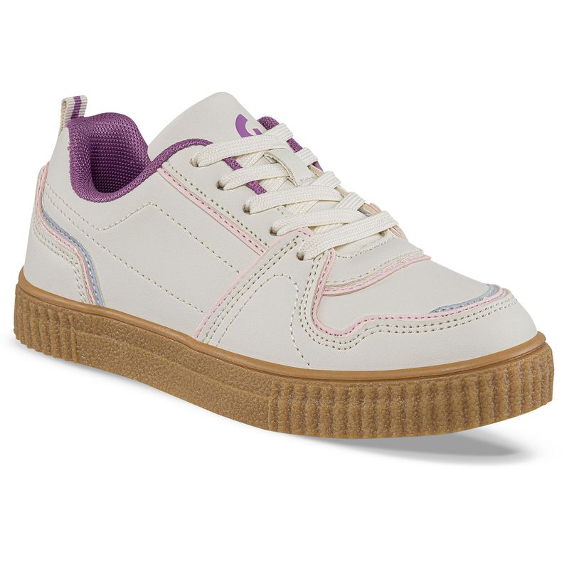 LOS GOMOSOS - Tenis Urbanos Zynora Beige para Niña Los Gomosos