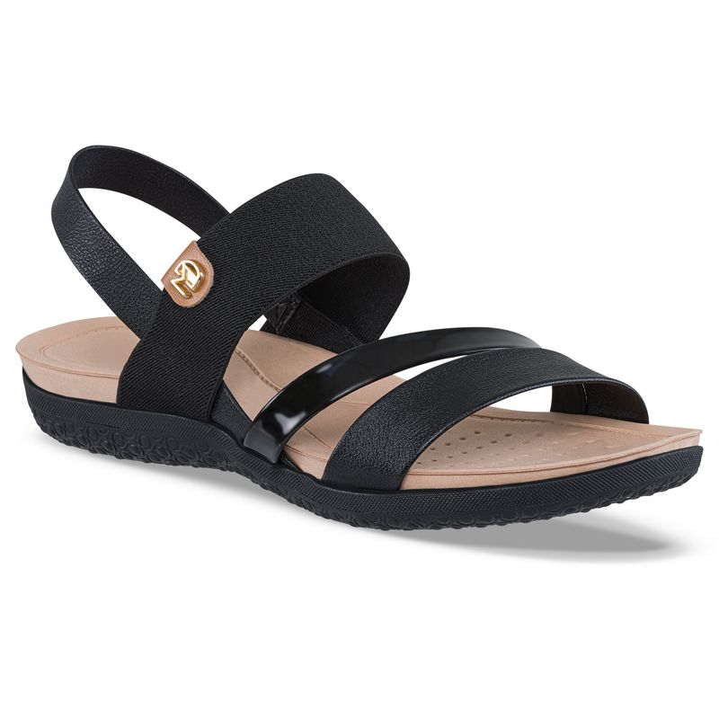 CROYDON - Sandalias Frydda Negro-Negro para Mujer Croydon