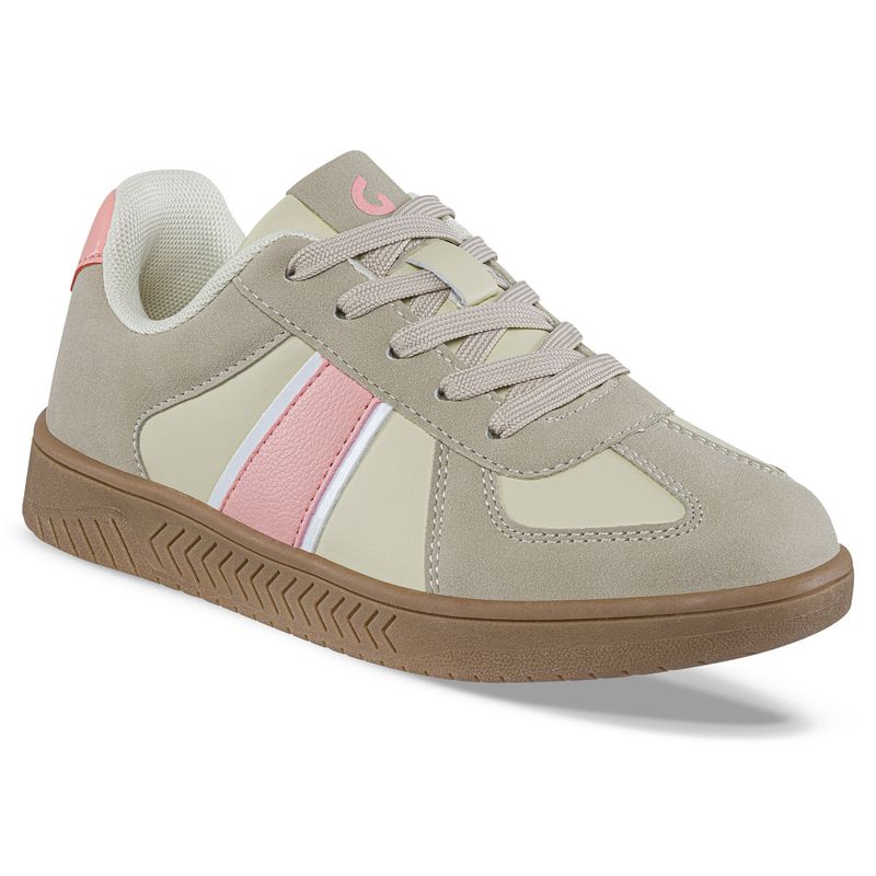 LOS GOMOSOS - Tenis Urbanos Jafer Beige para Niña Los Gomosos