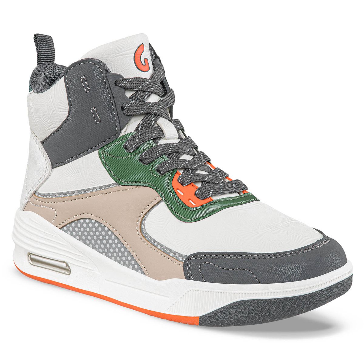 LOS GOMOSOS - Tenis Urbanos Tobin Blanco-Gris Los Gomosos para Niño