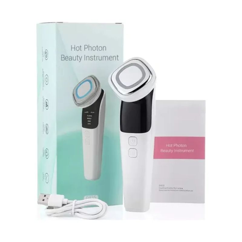 GENERICO - Masajeador Facial Radiofrecuencia Ems Lifting Con Calor