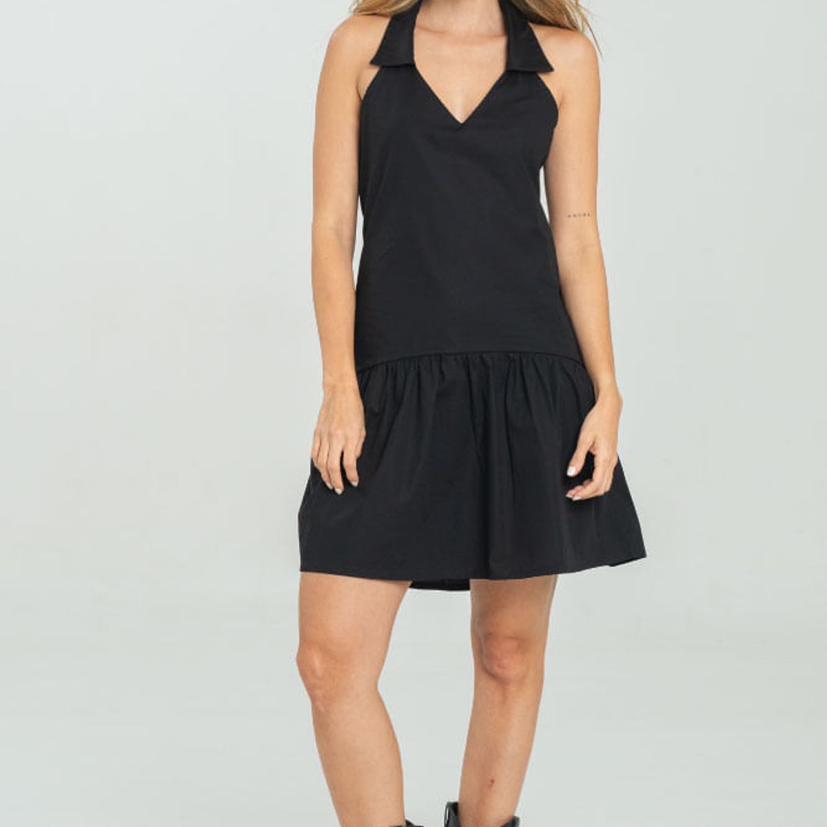 RAGGED - Vestido karla Negro Ragged