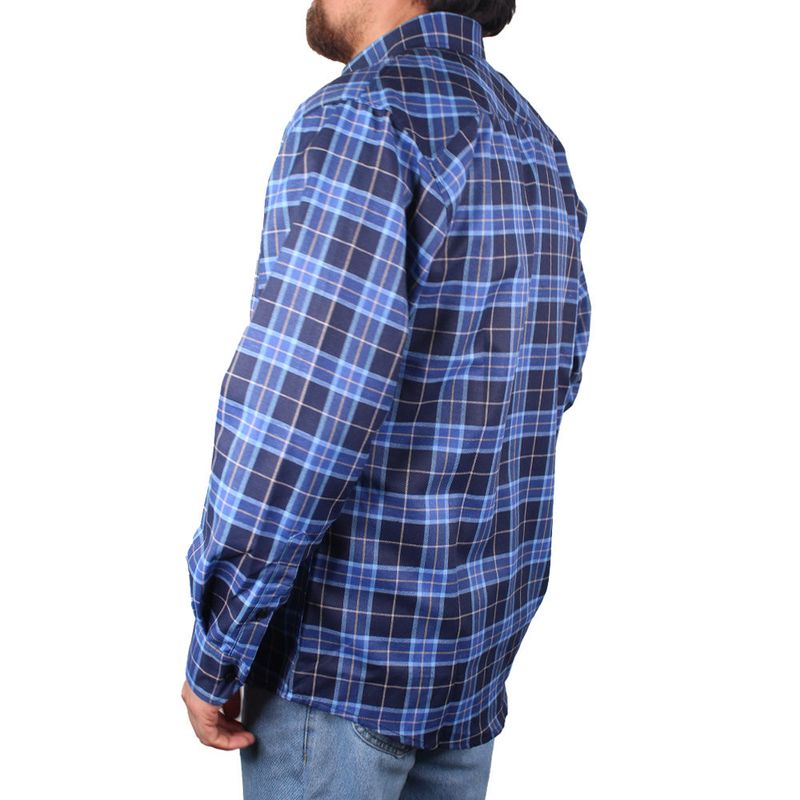 LEC LEE - Camisa Le?adora para Hombres Lec Lee - Azul M