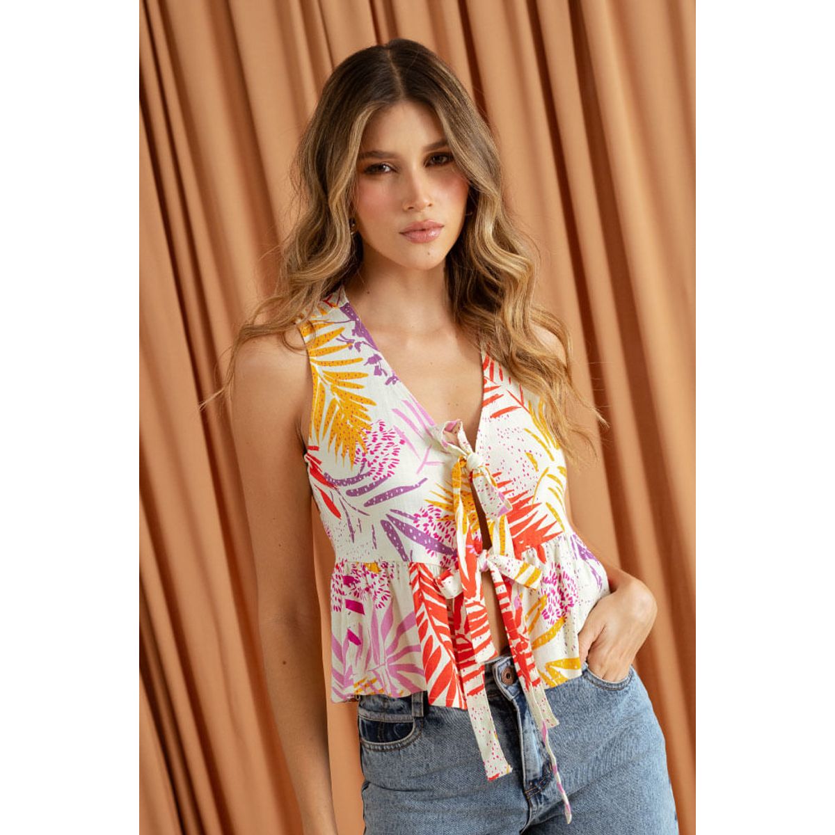 RAGGED - Blusa lena Beige claro Ragged.