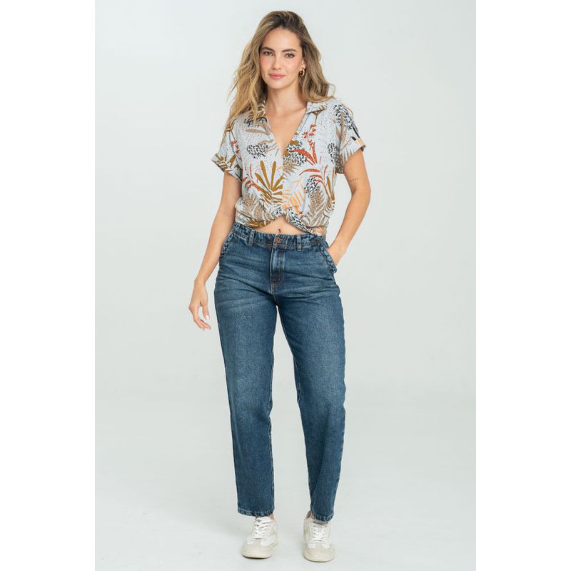 RAGGED - Blusa halty Gris pastel Ragged