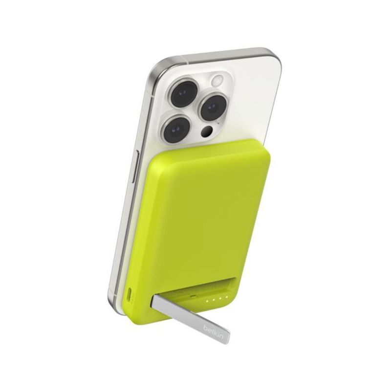BELKIN - Batería Inalámbrica y Magnética Belkin 5K Qi2  Amarillo Cítrico