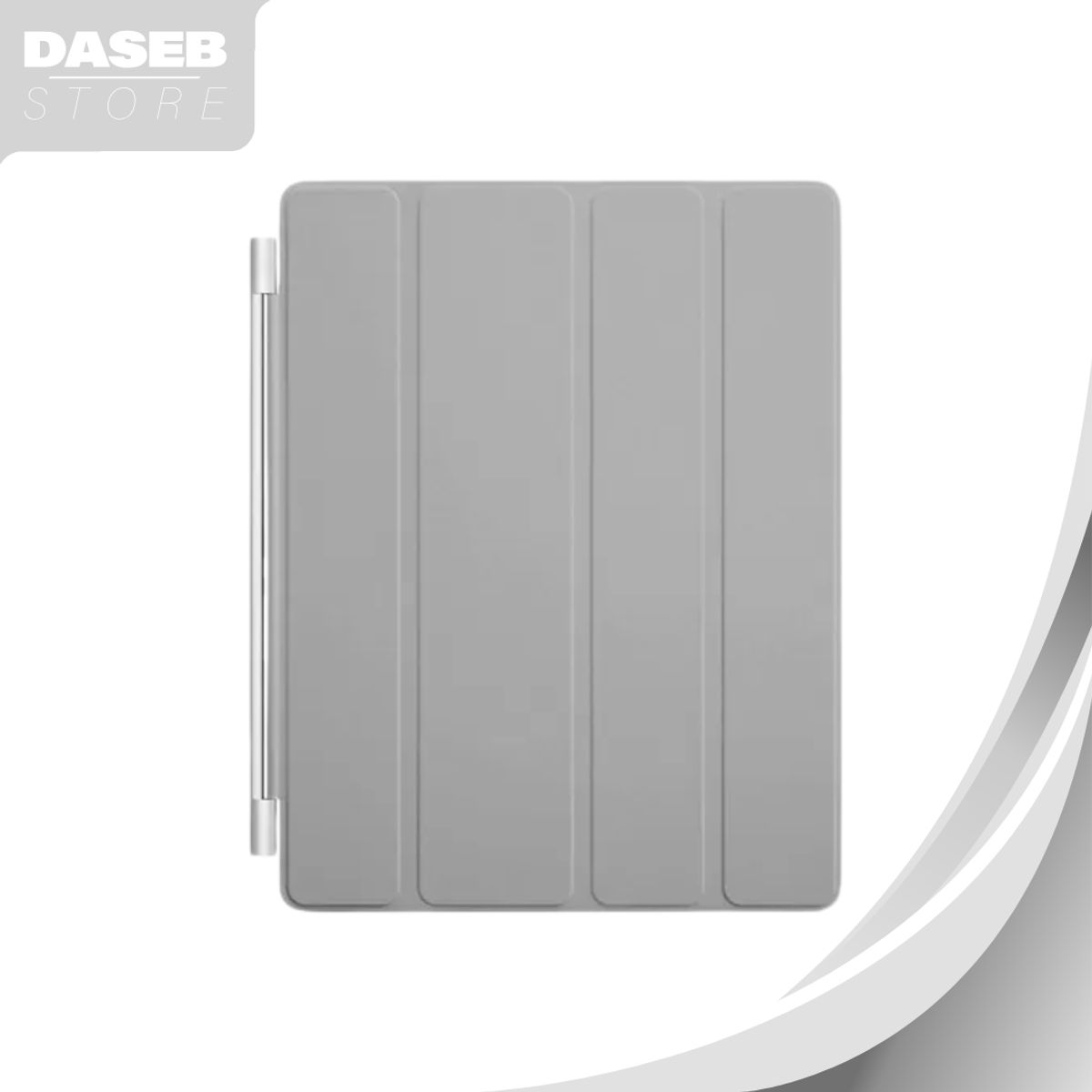 GENERICO - Funda Apple iPad 2 Silicona Plegable Gris