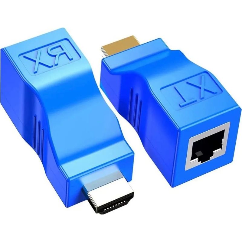 GENERICO - Extension De Alta Calidad Hdmi 111 Nuevo Azul