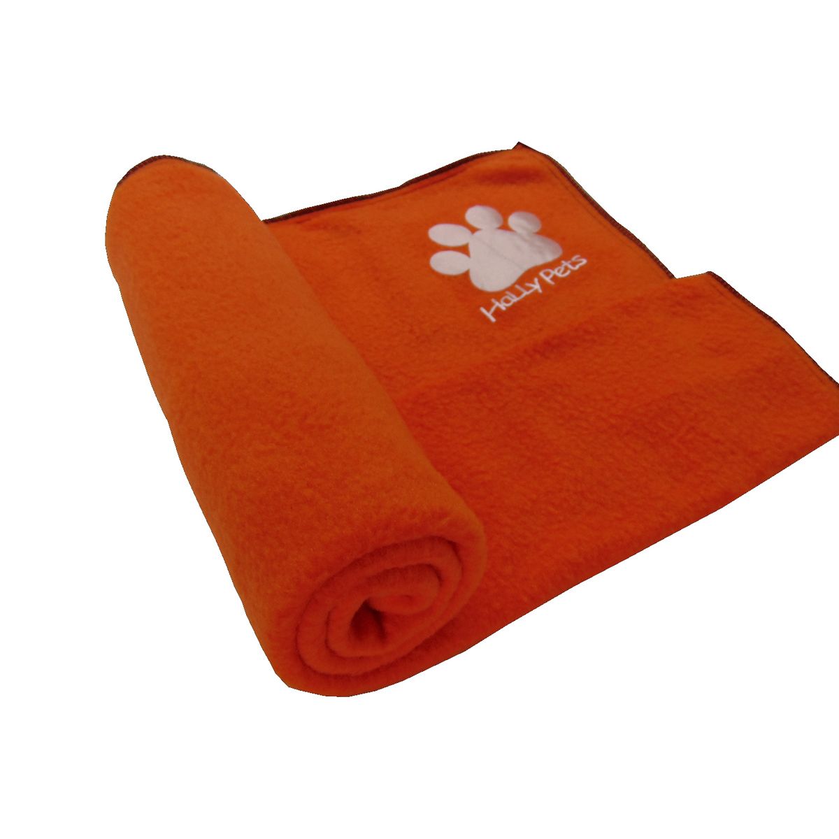 HALLY PET - Colchon Lavable Mediano Mas Cobija Mediana Naranja
