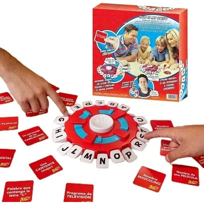 GENERICO - Juego De Mesa Basta Interactivo Palabras Agilidad Mental
