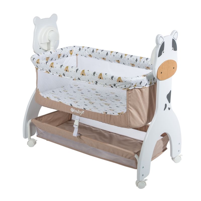 EBABY - Cuna Mecedora AURA  EB754 Beige