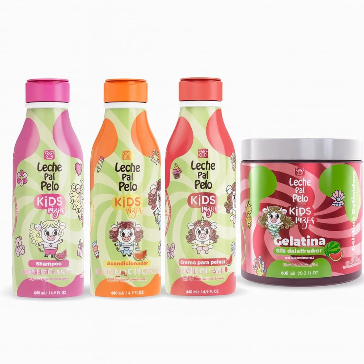 LECHE PAL PELO - Kit kids rizos leche pal pelo