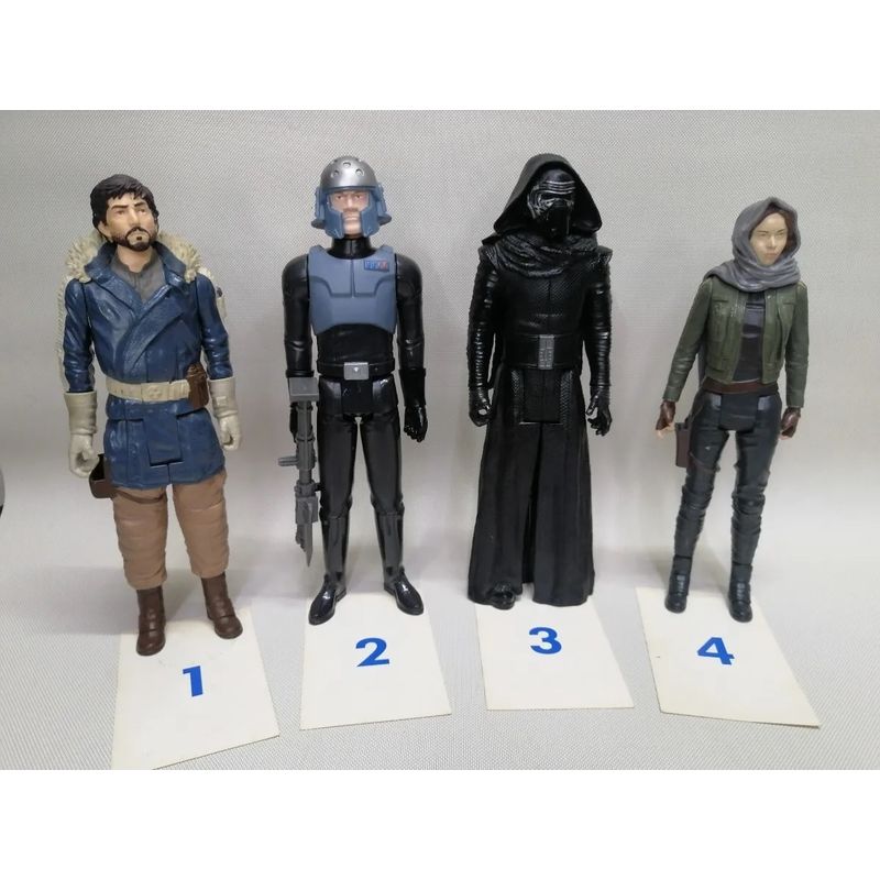 GENERICO - Muñecos Star Wars Baquelita De Colección Clásicos