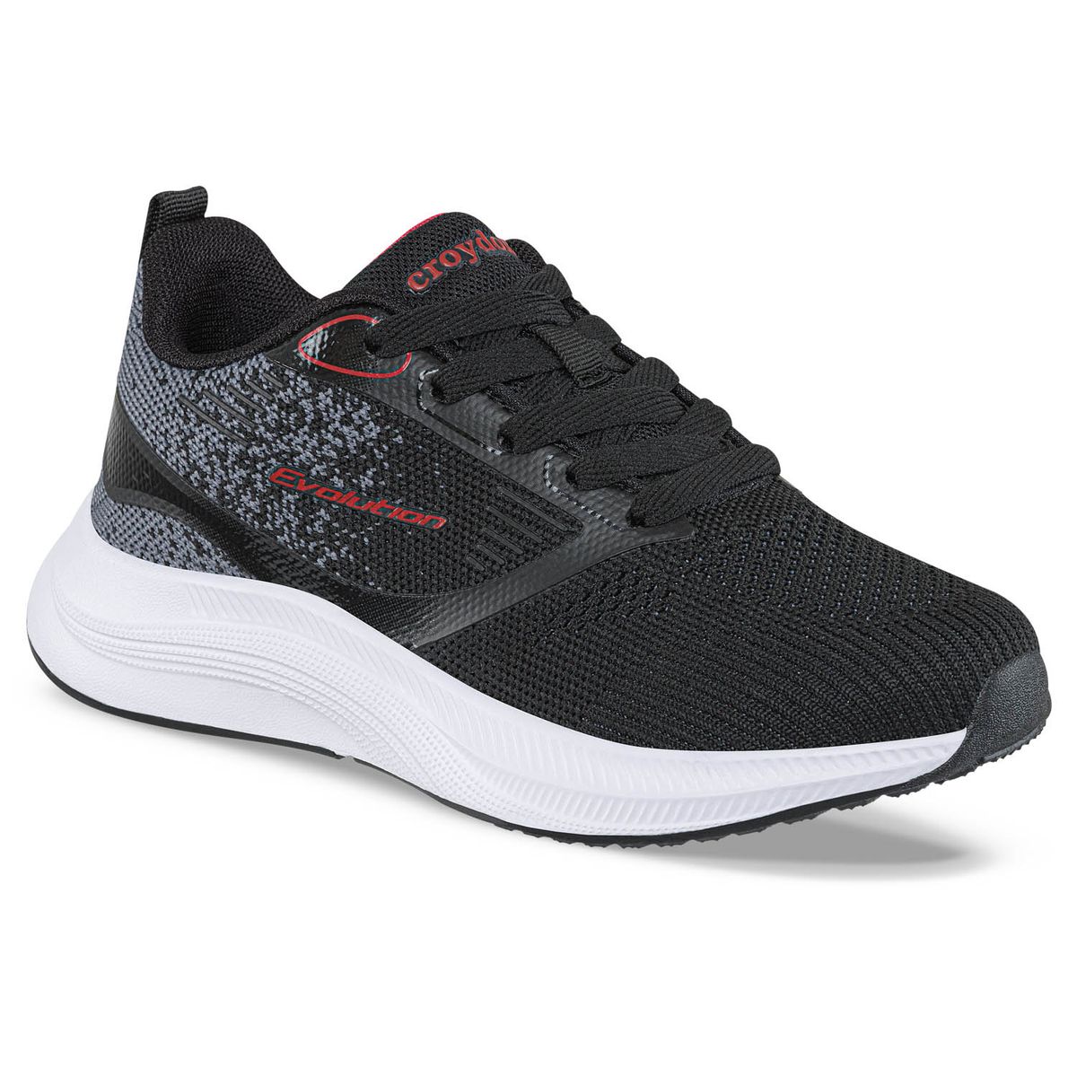 CROYDON - Tenis Running Rizban Negro Croydon para Niño