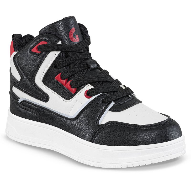 LOS GOMOSOS - Tenis Urbanos Ruype Negro-Blanco para Niño Los Gomosos