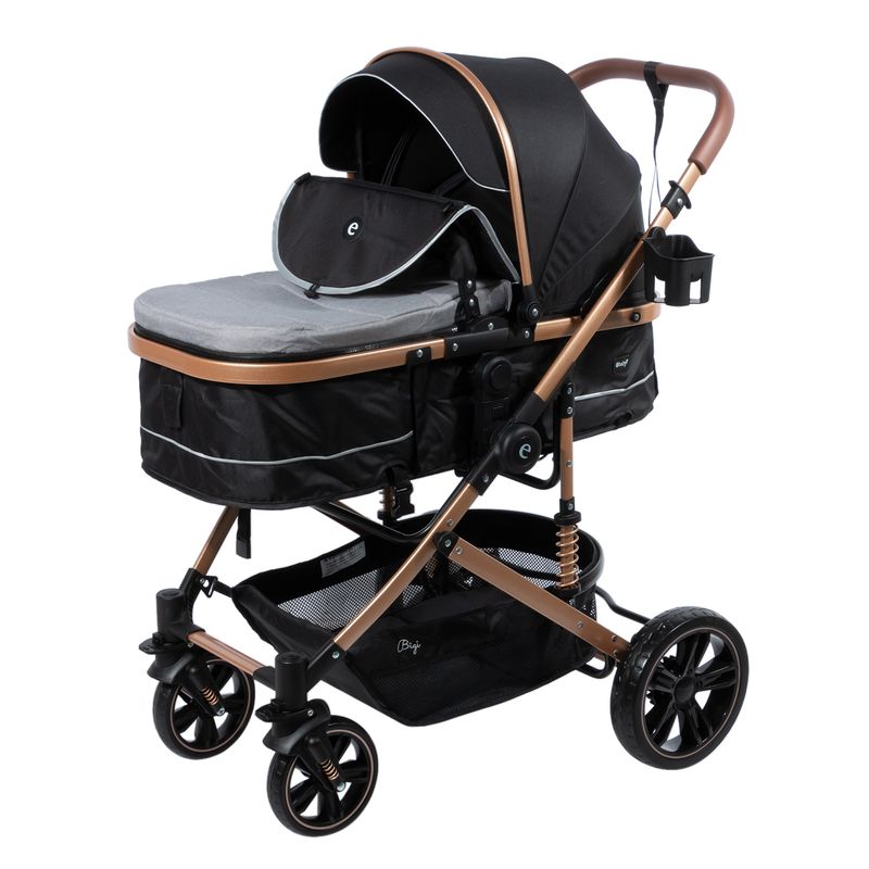 EBABY - Coche Cuna Moisés BIGI EB141-1 Gris
