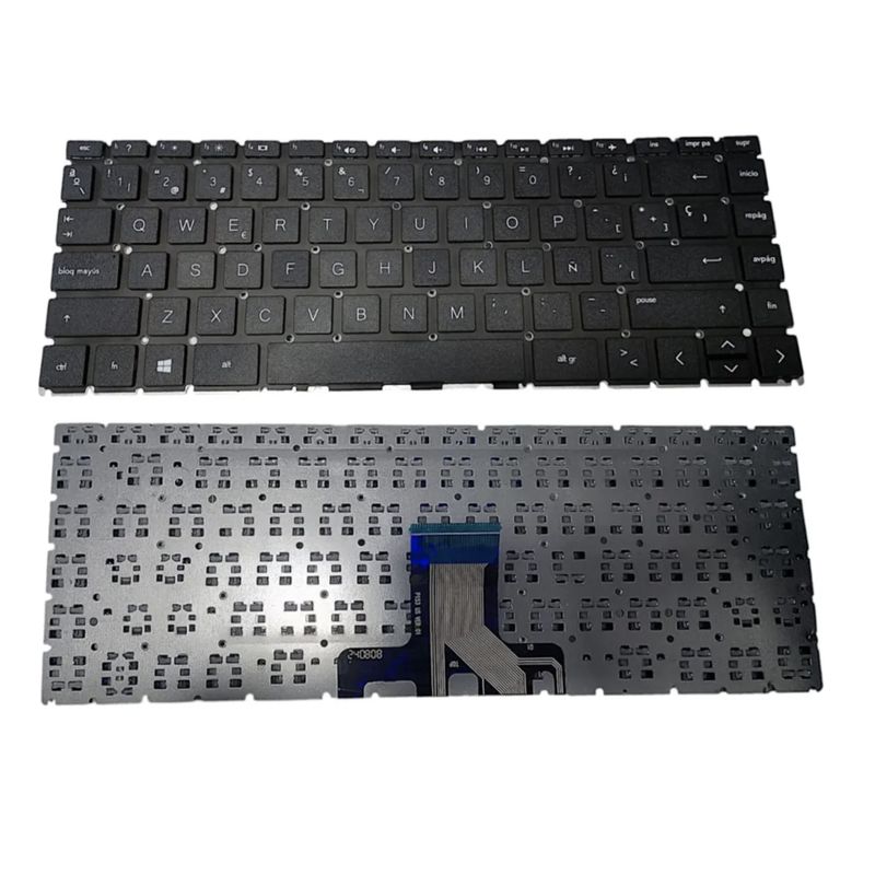 GENERICO - Teclado Repuesto Para Hp 14-ck 14-df 14-cd 14-dg 14-dk 14-dq