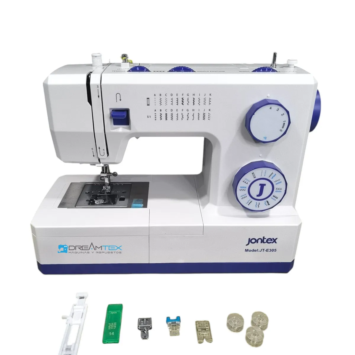 JONTEX - Maquina De Coser Jontex Profesional Potente 24 Puntadas