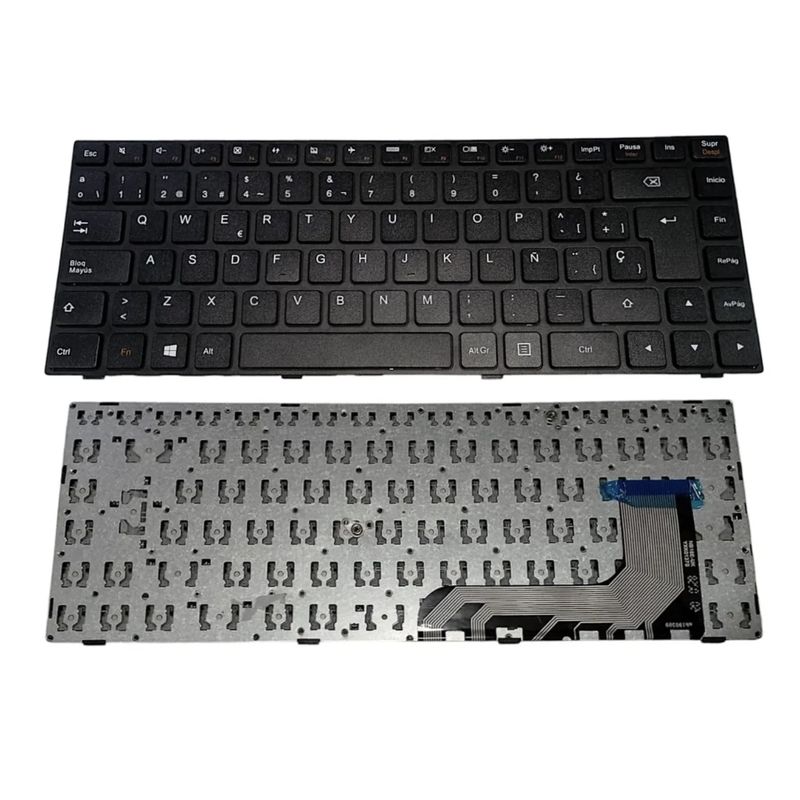 GENERICO - Teclado Repuesto Para Lenovo Ideapad 100-14iby