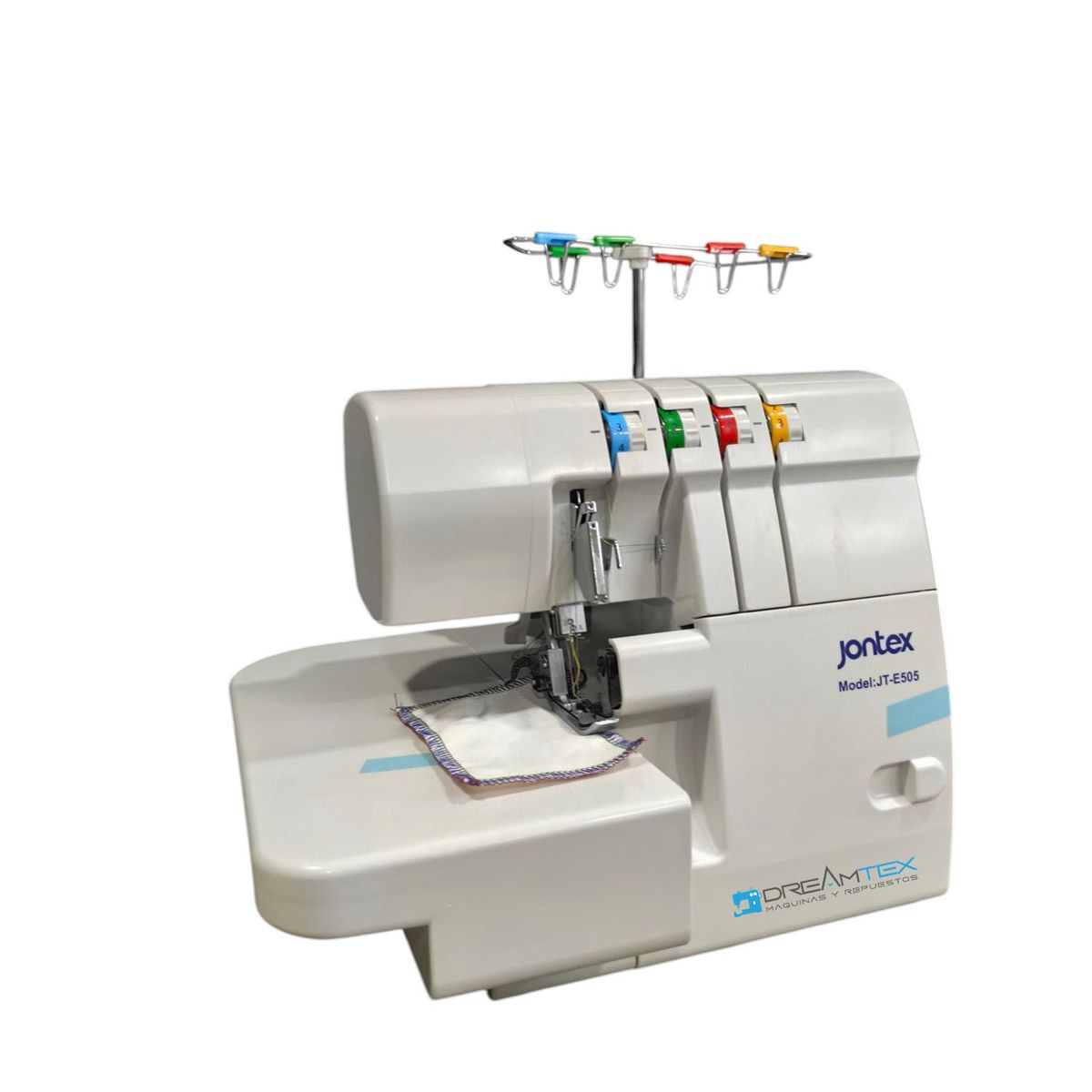 JONTEX - MAQUINA DE COSER OVERLOCK Profesional Jontex Puntada De Refuerzo