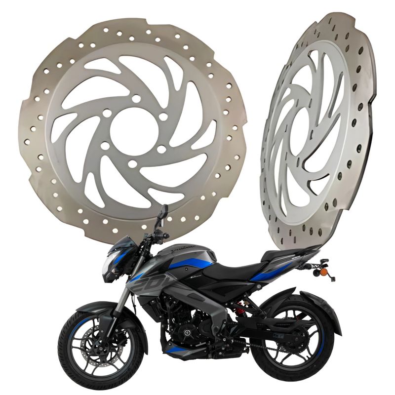 REVO - Disco Freno Delantero Revo Pulsar NS200 NS200 Fi sin ABS