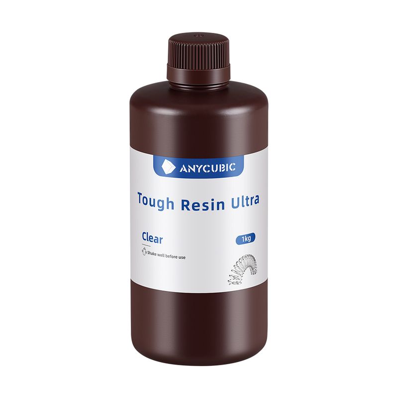GENERICO - Resina Anycubic Tough Resin Ultra 1Kg Transparente