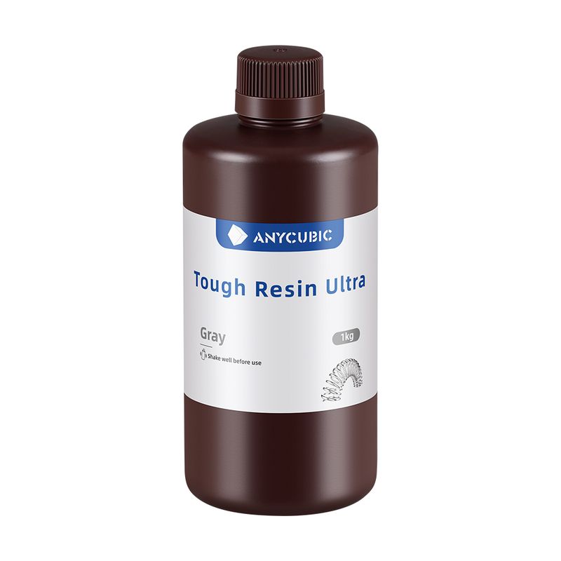 GENERICO - Resina Anycubic tough Resin Ultra 1Kg Gris