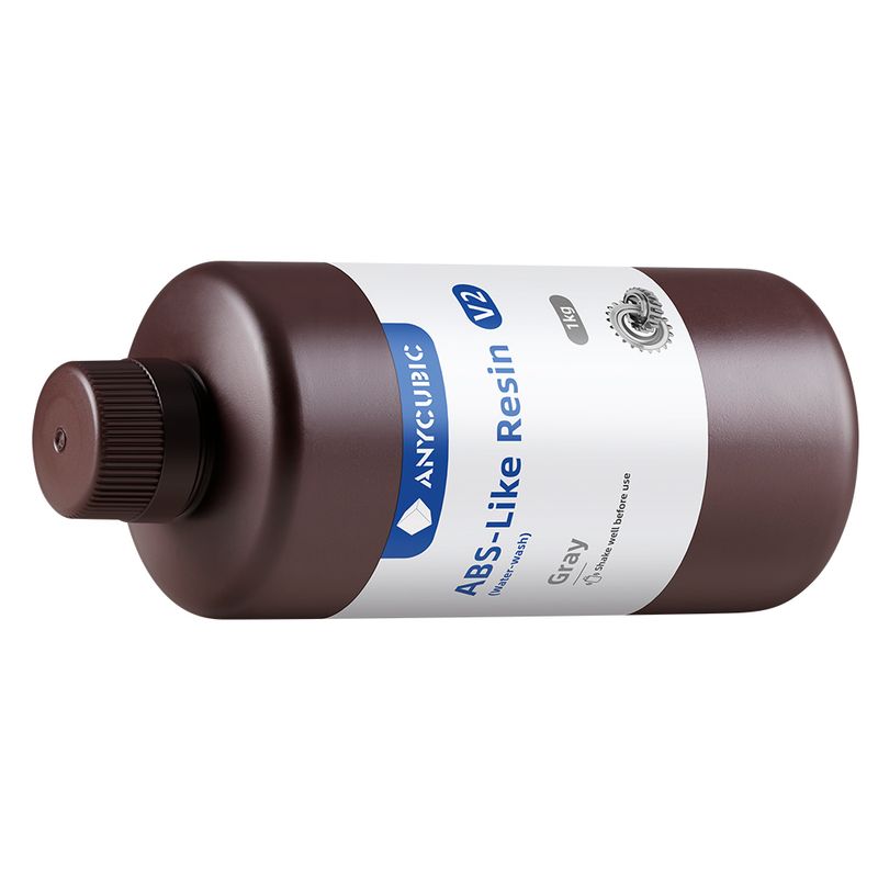 GENERICO - Resina Anycubic Abs-Like V2 1Kg Gris