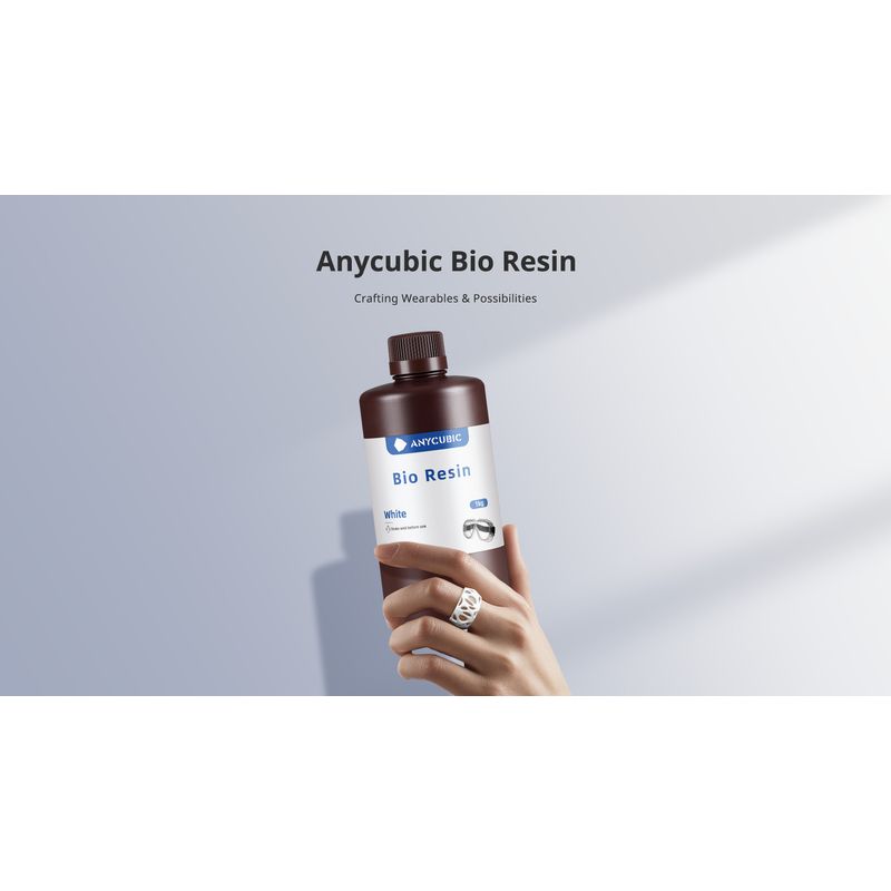 GENERICO - Resina Anycubic Bio 1Kg Blanco
