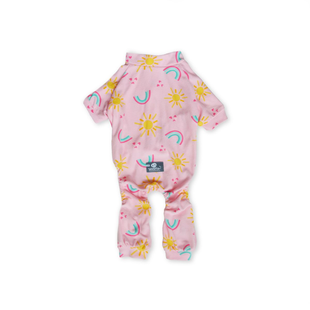 WAWAW - Pijama L rosado arcoíris