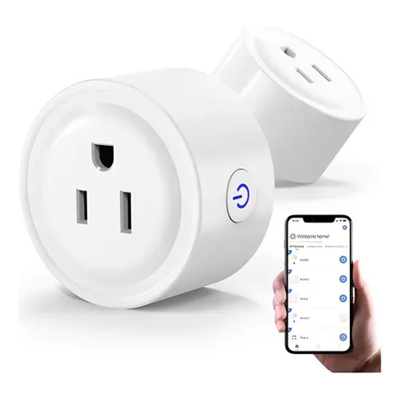 SHEN HUANG - Tomacorriente Inteligente Smart Plug Wifi Enchufe Alexa