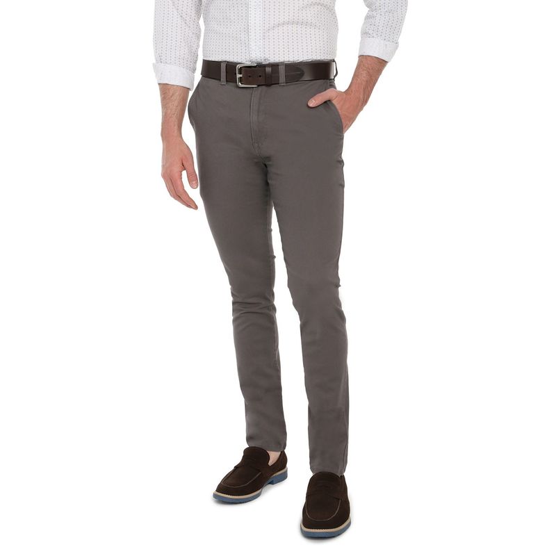LEC LEE - Pantalon Gris Lec Lee 38