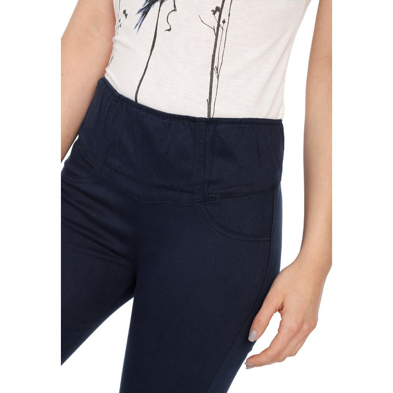 LEC LEE - Leggins para Mujer - Azul 8