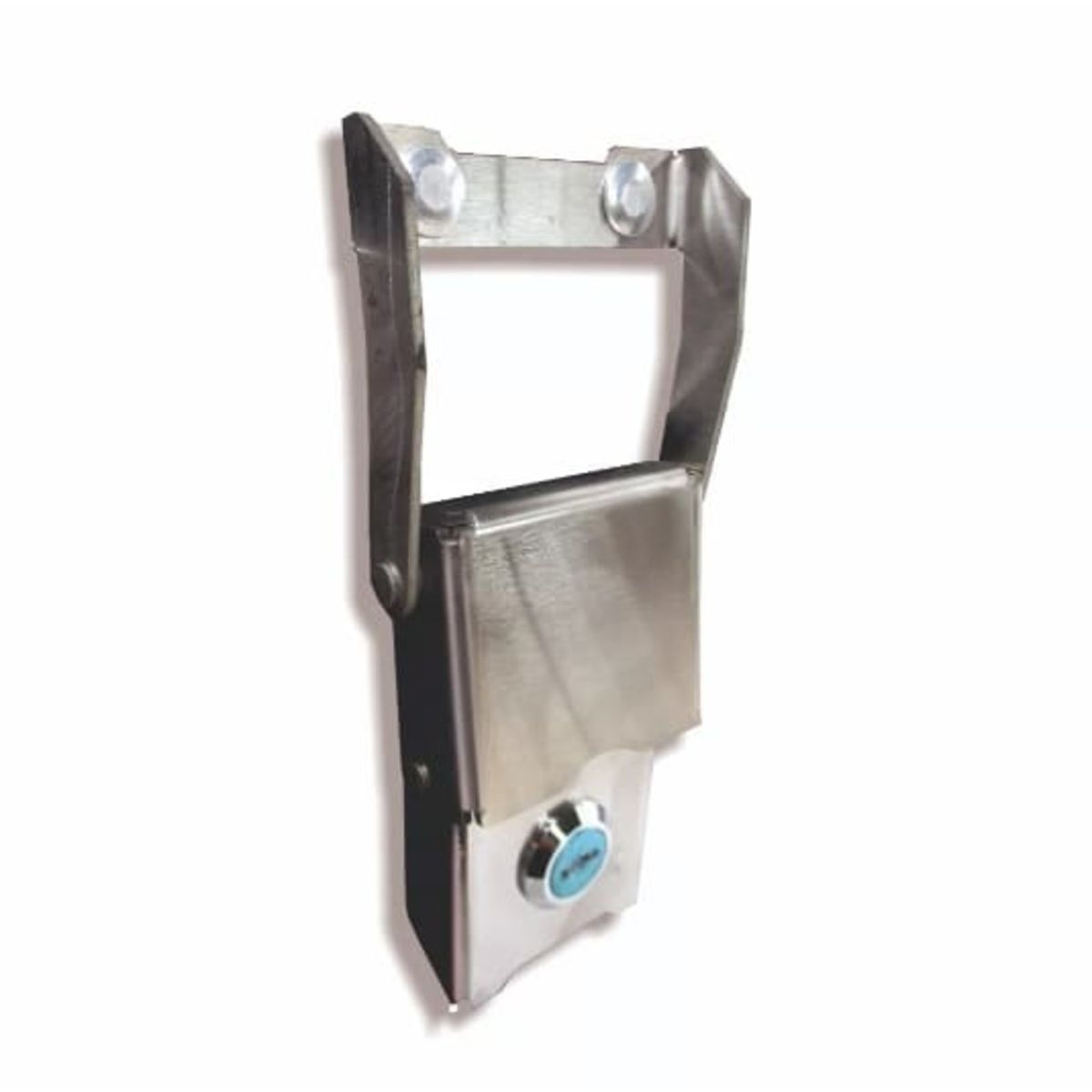 ALUMINA - Chapa metálica en acero inoxidable para maleteros de moto