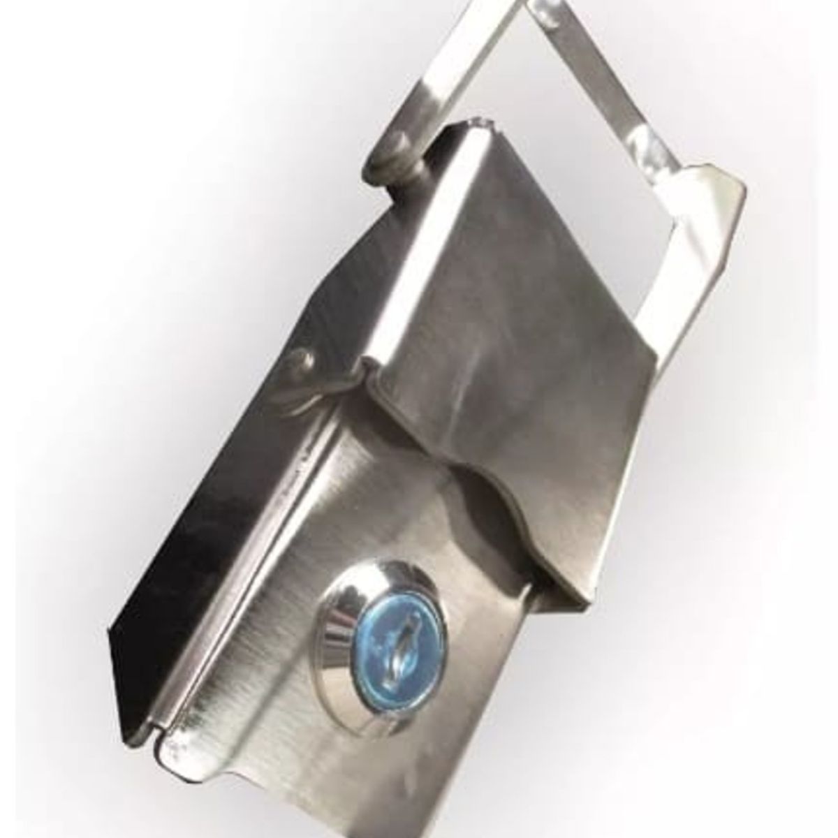 ALUMINA - Chapa metálica en acero inoxidable para maleteros de moto