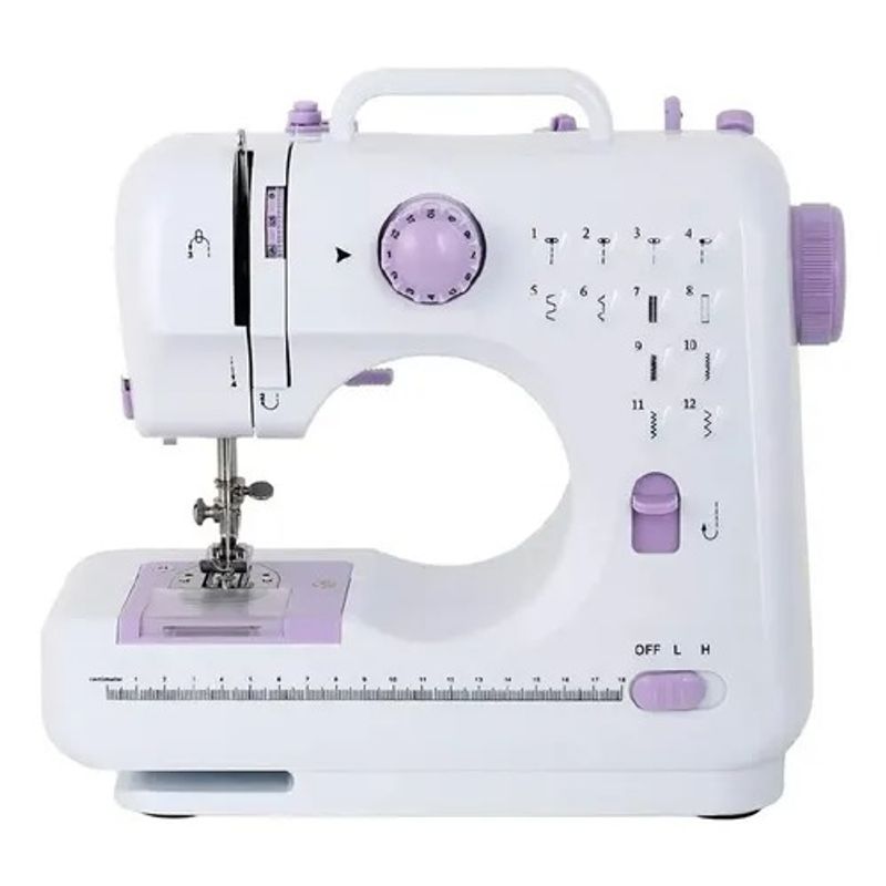 GENERICO - máquina de coser portátil Genérica portable color blanco
