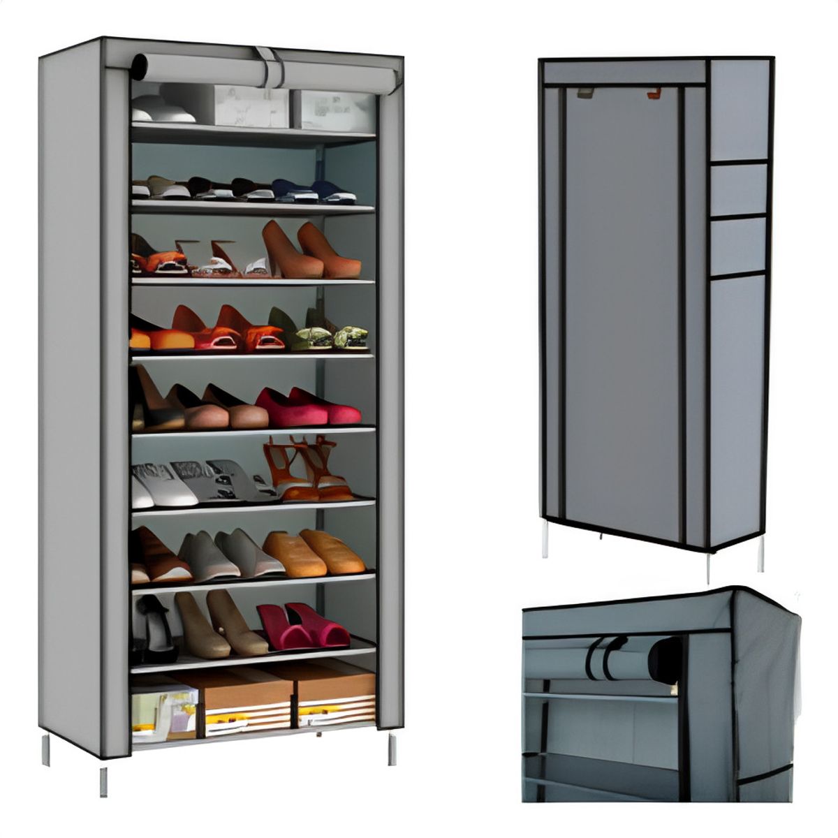 GENERICO - Zapatero Organizador de Tela 9 Niveles