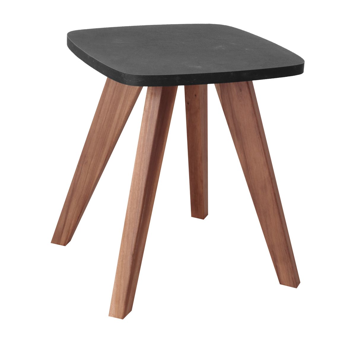 GENERICO - Mesa Auxiliar Escandinava Cuadrada Pequeña