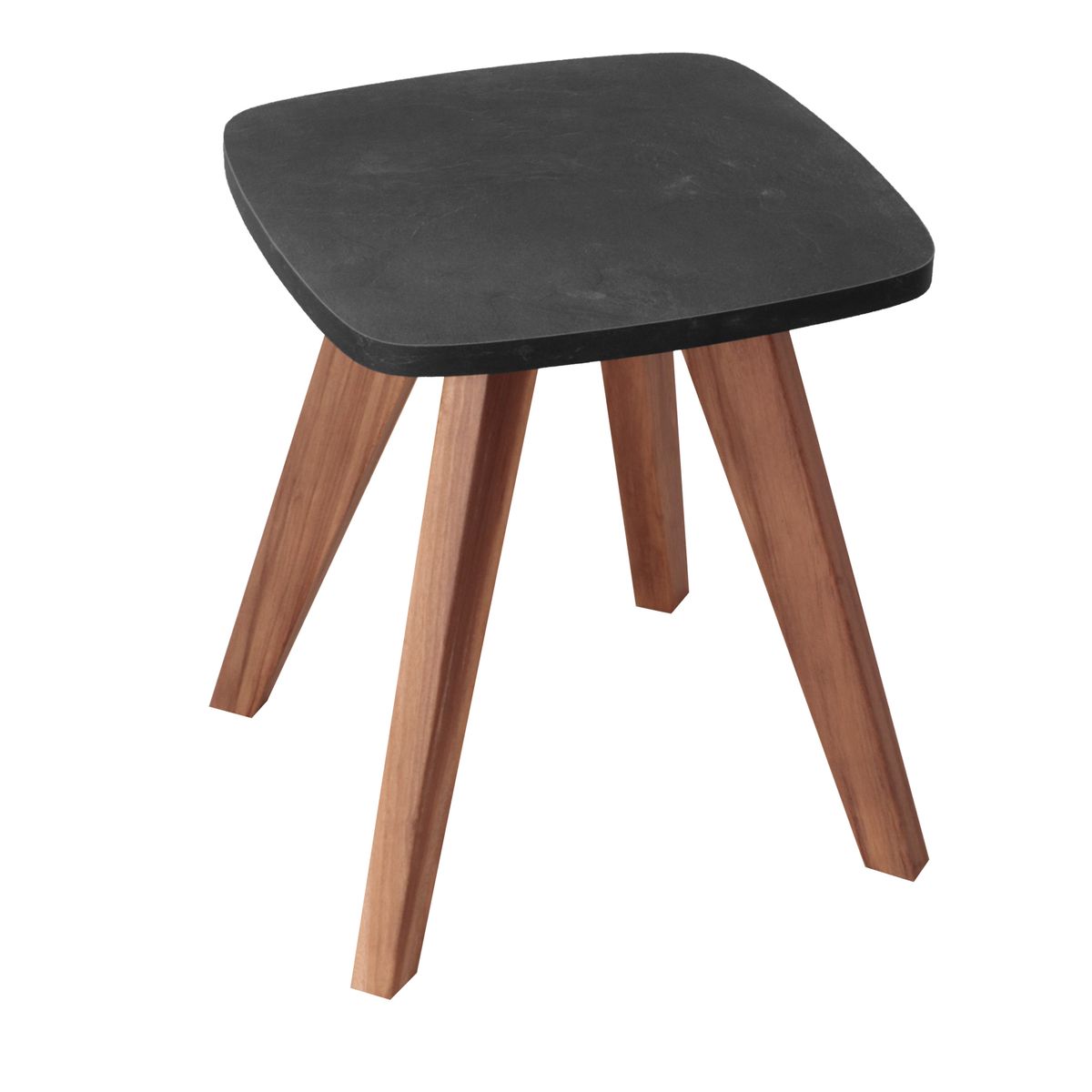 GENERICO - Mesa Auxiliar Escandinava Cuadrada Pequeña