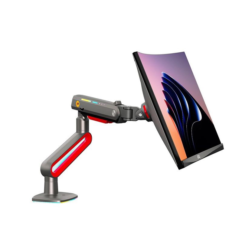 NB NORTH BAYOU - Soporte Monitor Gamer Nb L60 Luz Led 32 A 60 Pulgadas